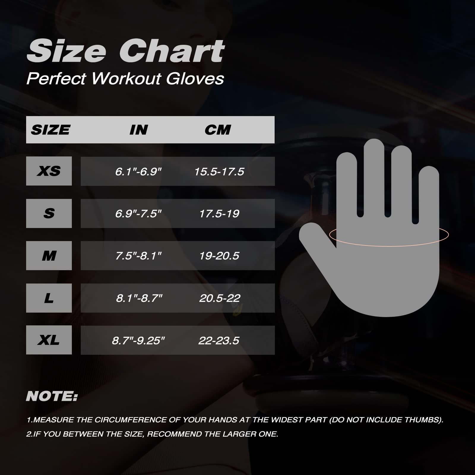 Glofit Glofit Workout Gloves for Women Men, Lightweight Weight Lifting Glove Breathable Fingerless Gym Gloves, Exercise, Fitness, Training, Cycling