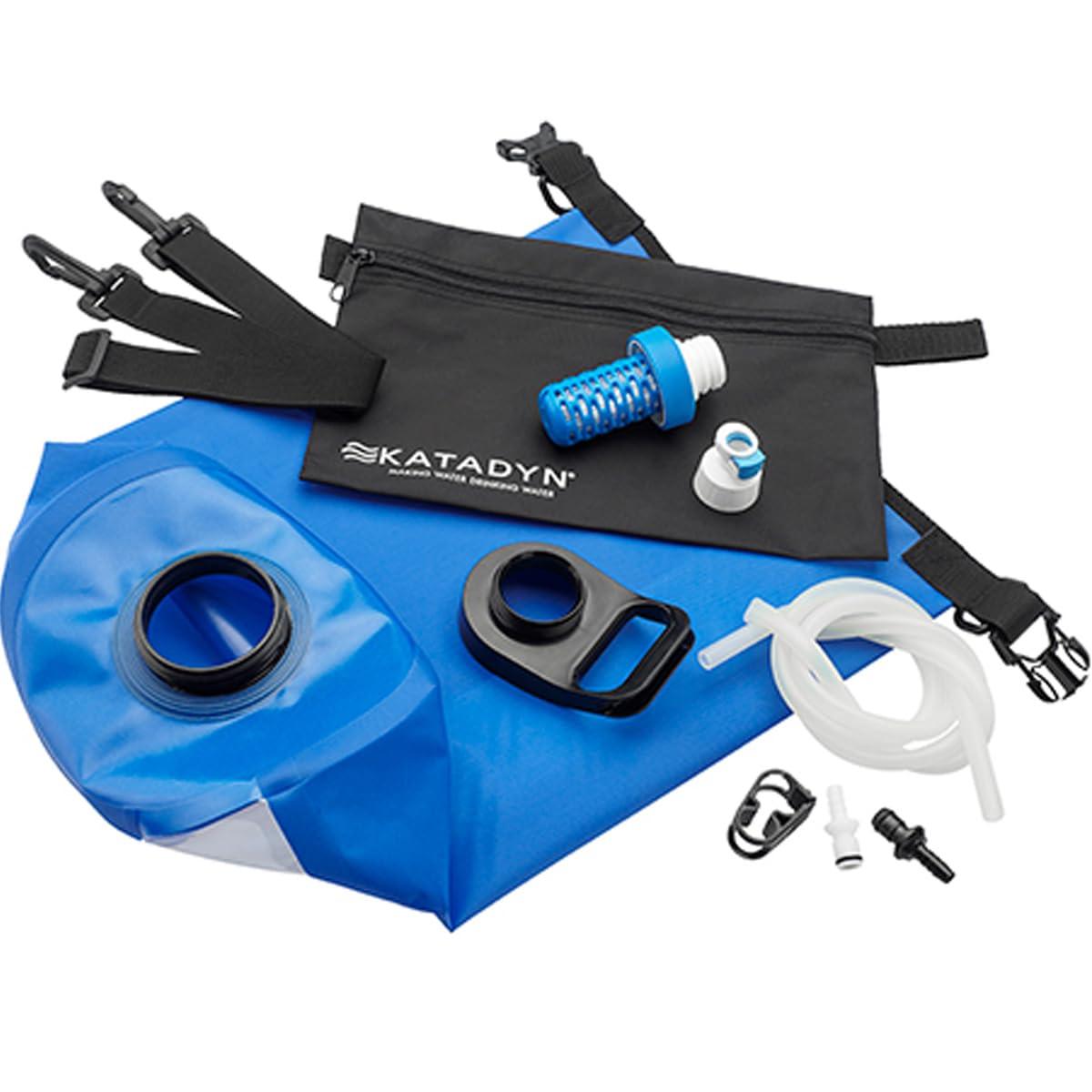 Katadyn Katadyn Gravity BeFree 6L Water Microfilter, Camping, Backpacking, Emergency Preparedness, Blue