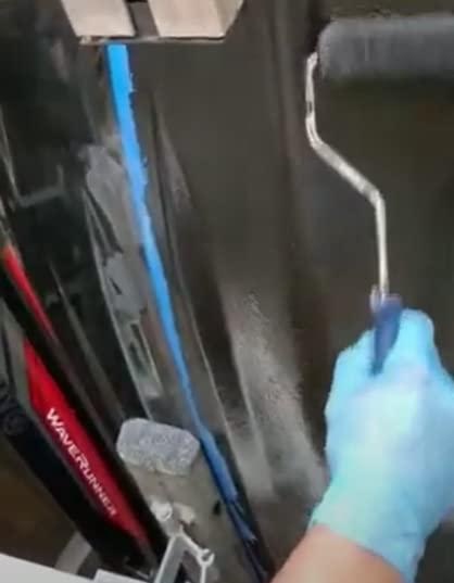 Fasco Epoxies Inc. Super Slick 2000 Epoxy Bottom Coating for Airboats, Jet Ski\'s, etc.: Quart Kit