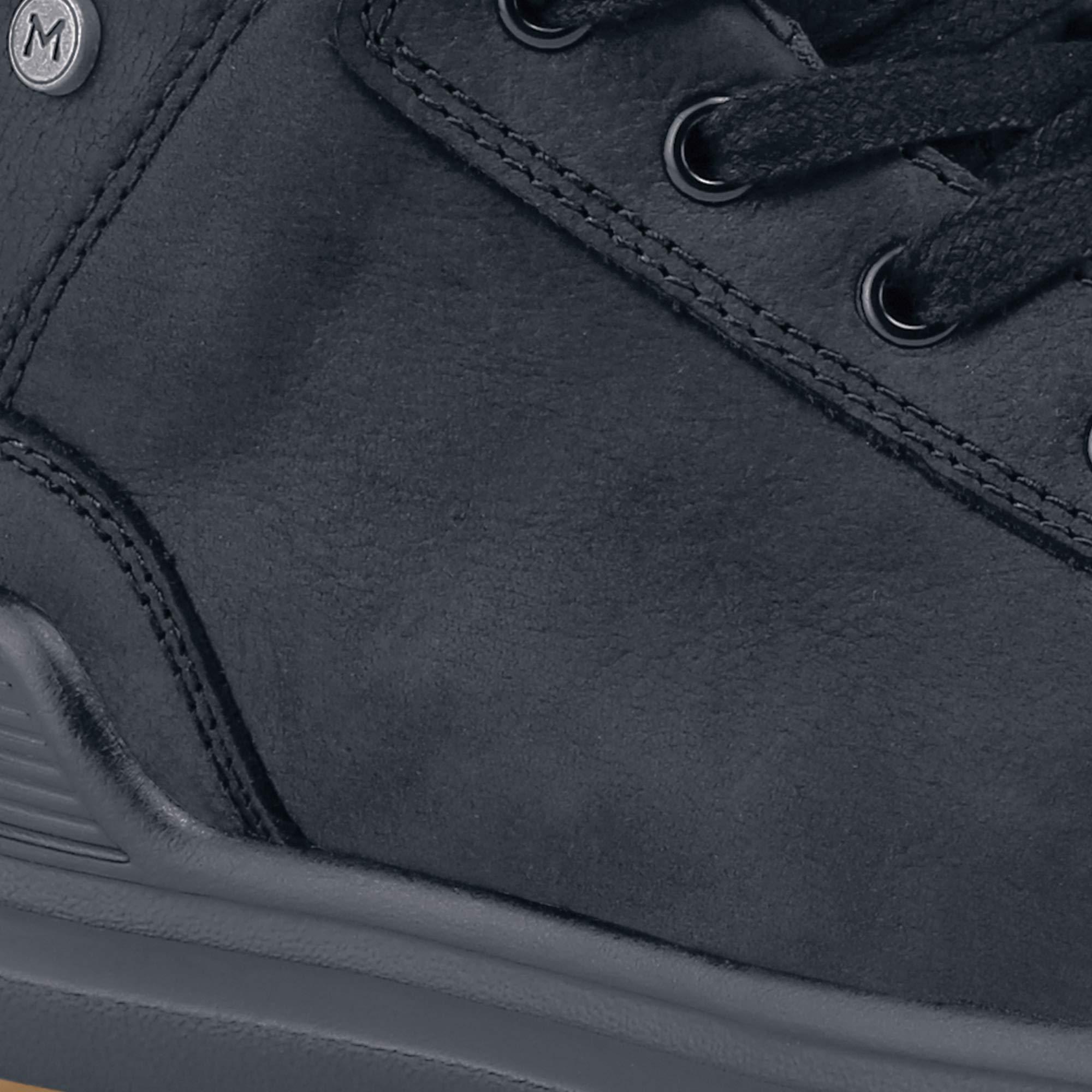 MOZO MOZO Men's Natural Slip Resistant, Chef Shoes, Black, 11