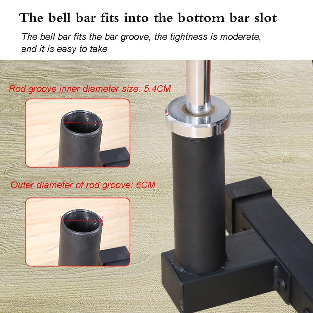 LANGWEI Home Gym Storage Rack, Multifunctional Adjustable Dumbbell Rack, Weight Rack for Dumbbells Kettlebells Weight Bar and Plates Fitness Equipment(Dumbbell Stand Only)