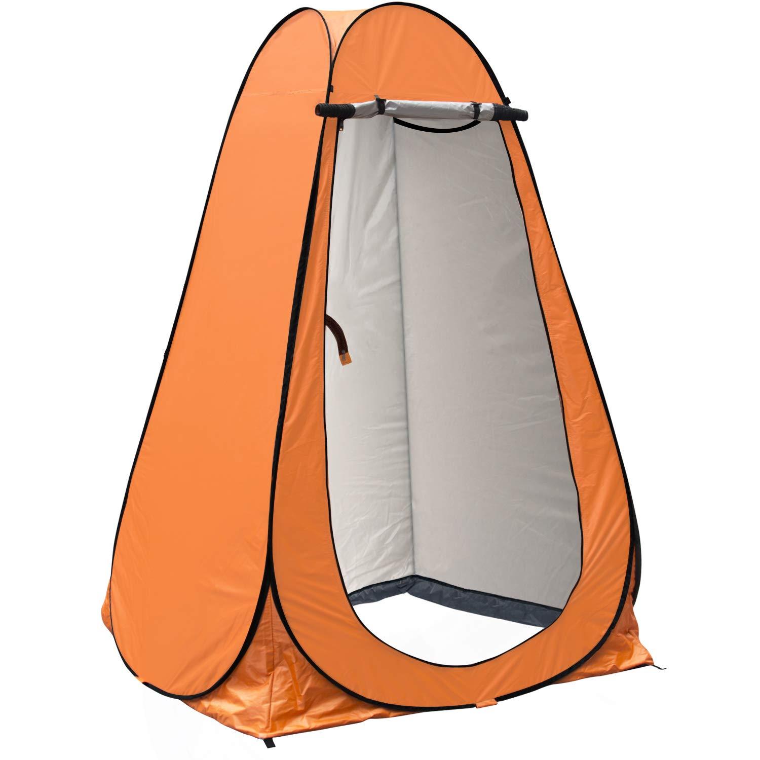 anngrowy anngrowy Pop Up Privacy Tent Shower Tent Portable Outdoor Camping Bathroom Toilet Tent Changing Dressing Room Privacy Shelters Room for Hiking and Beach UPF 40+ Waterproof with Carry Bag