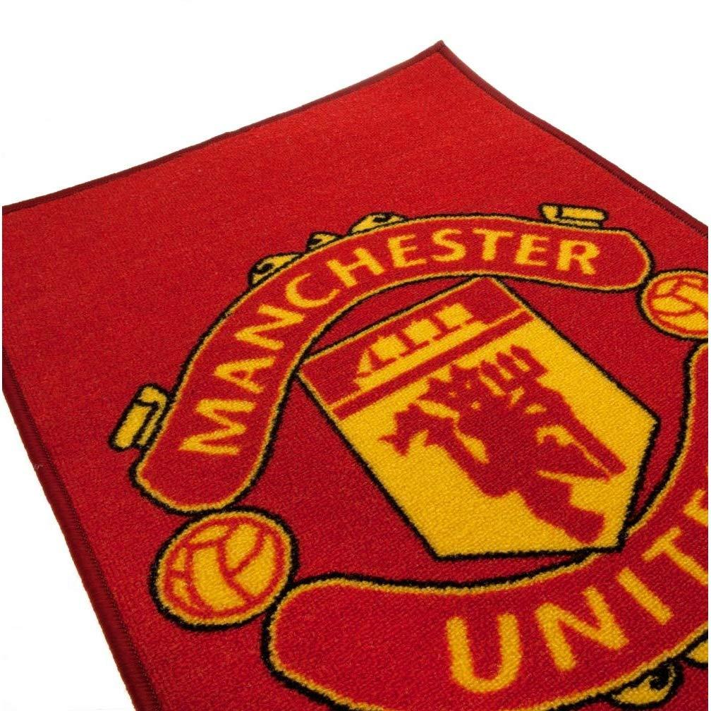 Manchester United Manchester United FC Rug (One Size) (Red)
