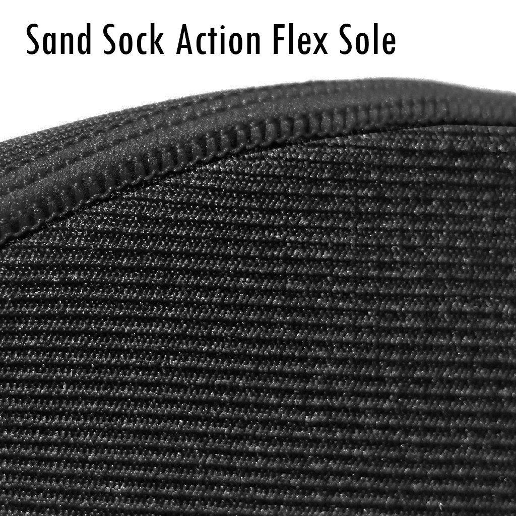 Sand Socks Sand Socks Vincere Low Cut Sprites Beach Volleyball Soccer Running Men\'s Women\'s (Blue Lightning, Medium)