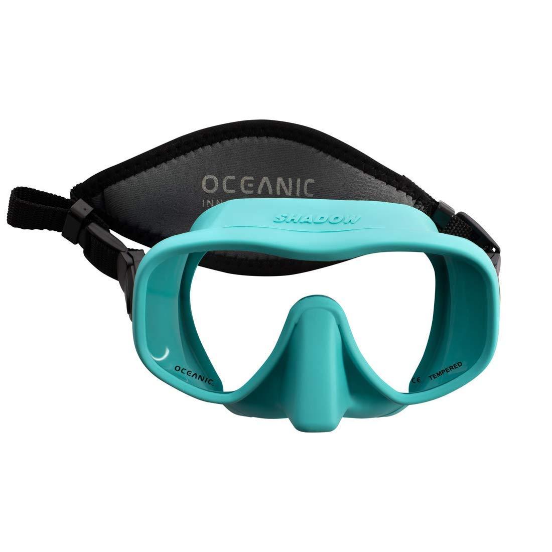 Oceanic Oceanic Shadow Mask Special Edition Colors Scuba Diving Snorkeling Mask (Sea Blue, Mini)