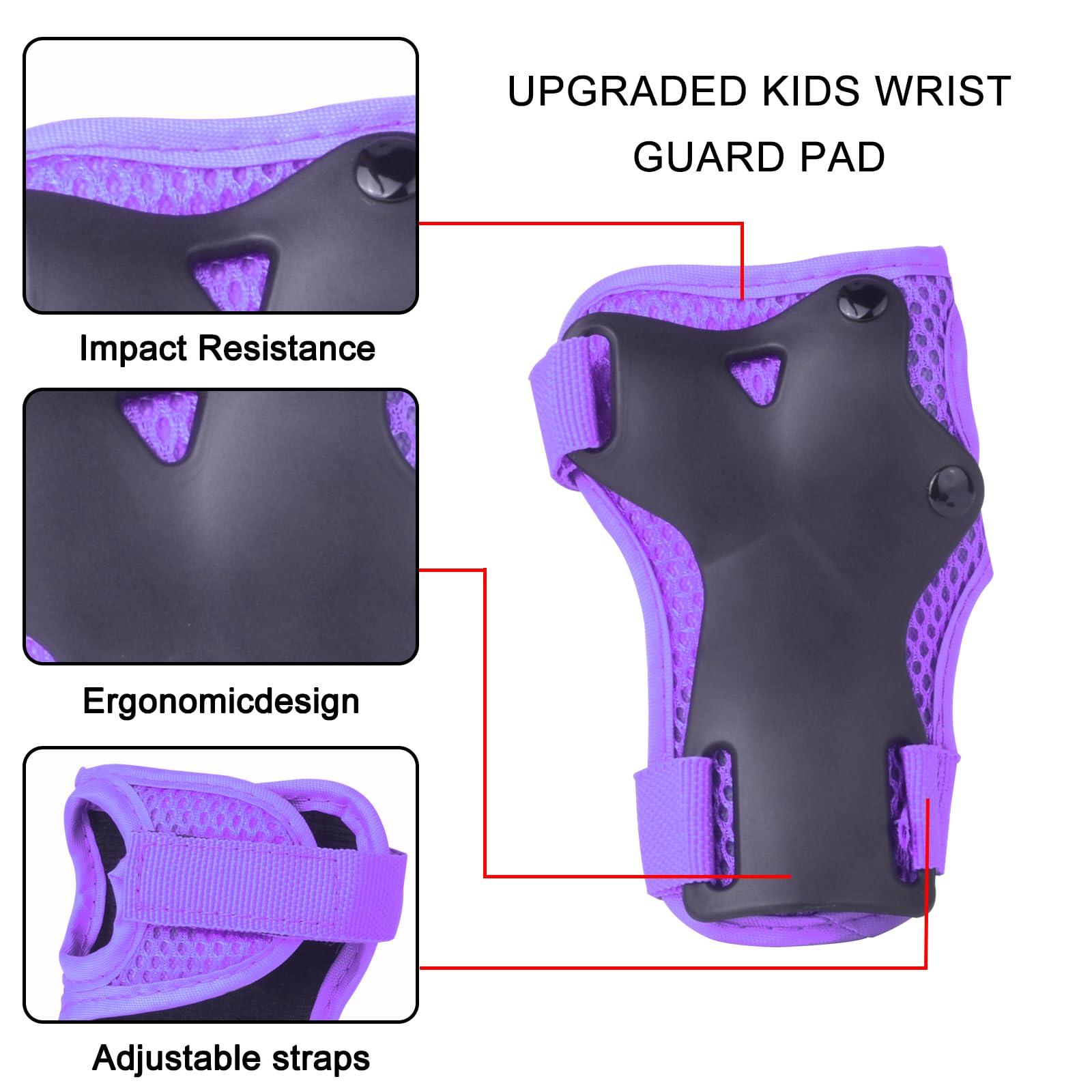ETWTOTOYO ETWTOTOYO Knee Pads for Kids Toddler 3-7 Years knee and elbow pads for kids Protective Gear for Skateboarding Pads Cycling Skating Scooter