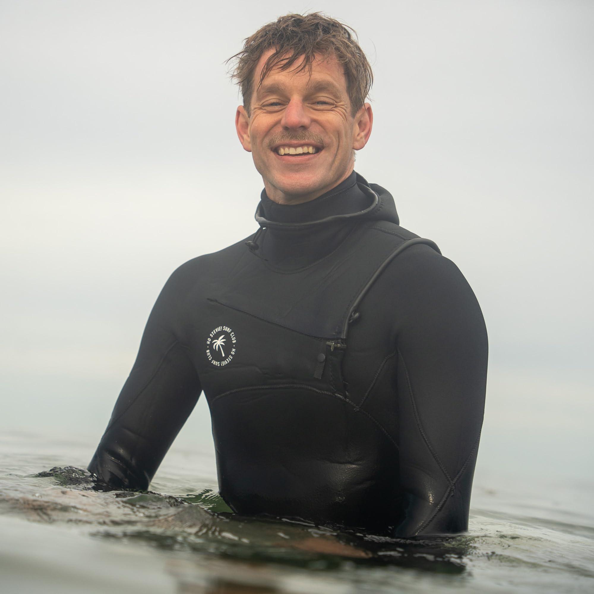 Ho Stevie! Ho Stevie! Surfing Wetsuit Hood 3mm Warm, Comfortable, Works with All Wetsuits (Large)