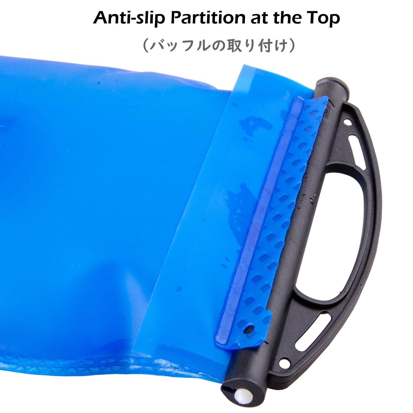 TRIWONDER TRIWONDER Hydration Bladder Water Reservoir 1.5 Liter 2L 3L BPA Free for Running Cycling Hiking Camping Backpack (1.5L)