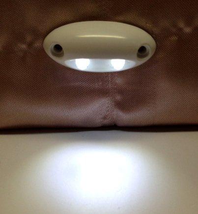 Pactrade Marine MARINE BOAT WHITE LED COURTESY LIGHT COOL WHITE 12V 0.23W PLASTIC 30 DEG BEAM