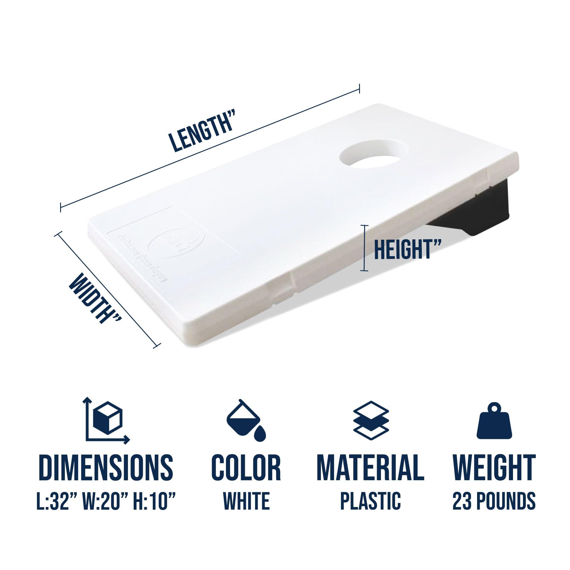 Driveway Games Driveway Games All-Weather Indoor/Outdoor Corntoss Set, 8 Canvas Bags & 2 Targets, 4\' x 2\'