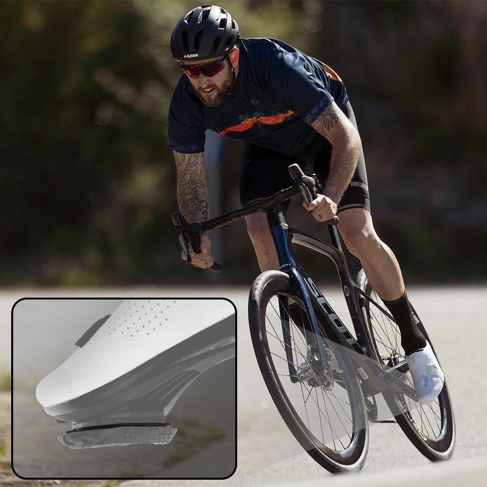 Specialookbmc Specialookbmc Leg Length Cleat spacers shims for SPEEDPLAY Zero for Wahoo Pedals Height: 0.5-2MM Long and Short Leg Adjustment Pads Fitting Shim (1MM)