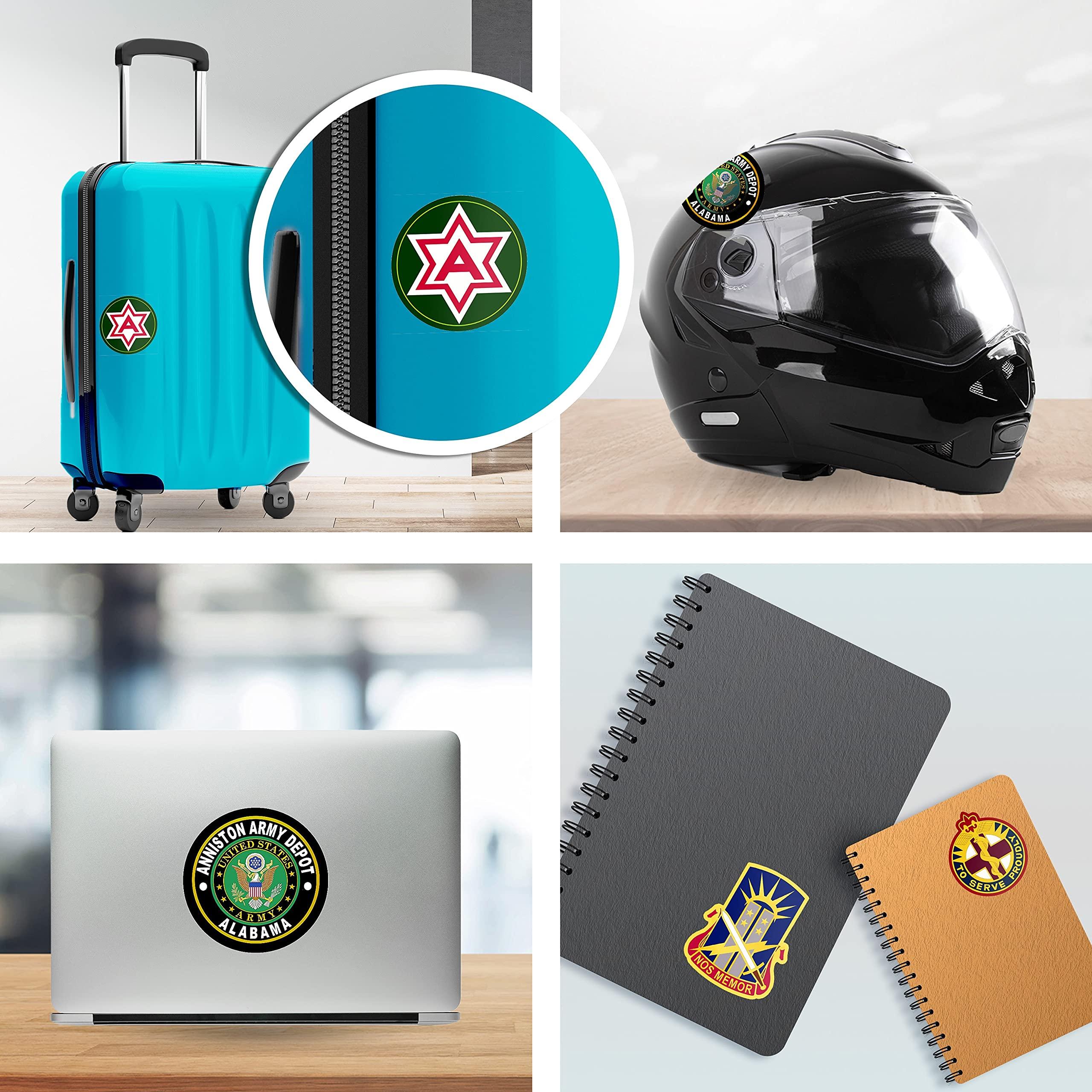 American Vinyl 4th Force Recon Skull Sweet Silent Deadly Sticker (Fourth Logo US Marine u.s. Vinyl Decal (3 inch) Officially Licensed by USMC