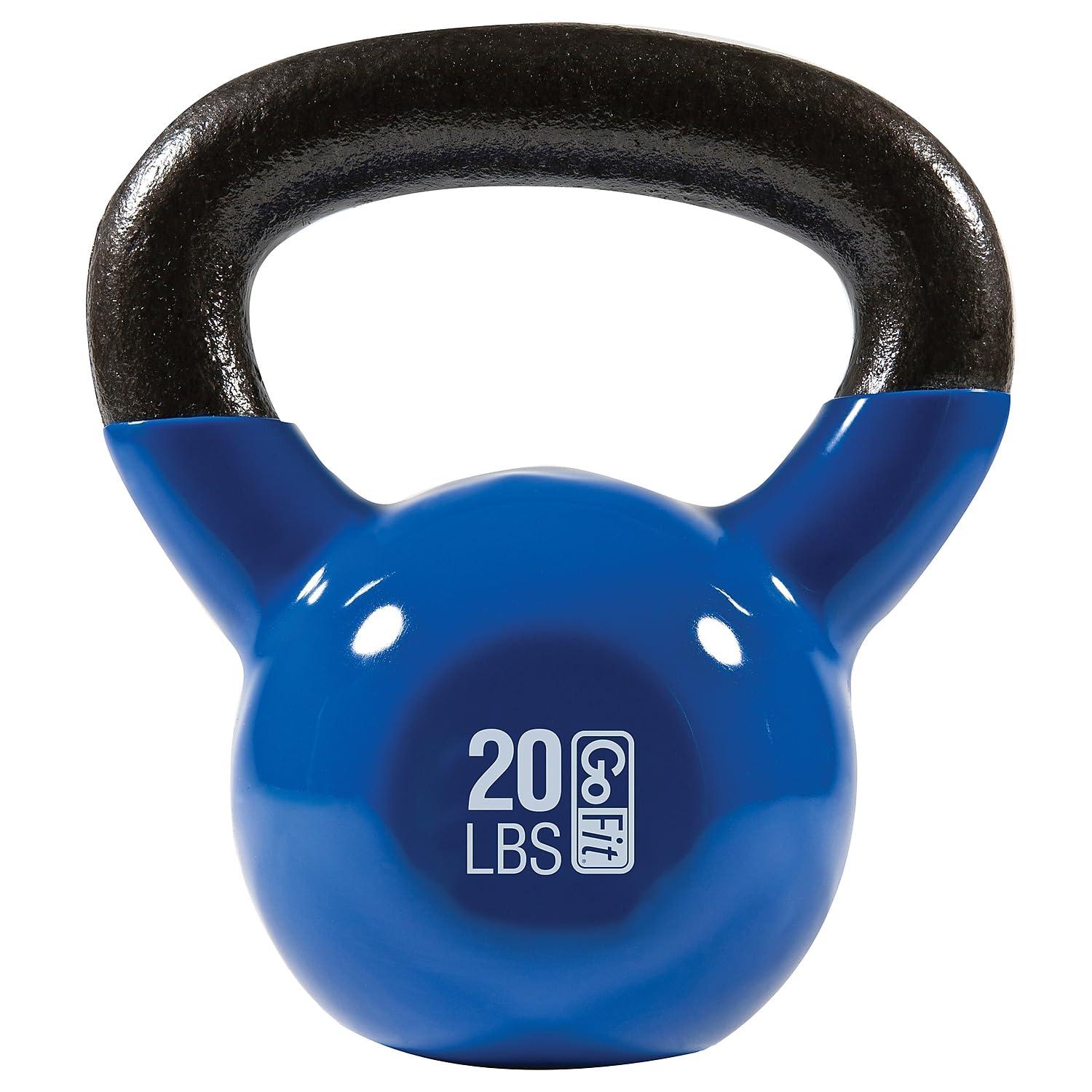 GoFit GoFit Ultimate Kettlebell Fit 3-pack - 10-lbs, 15-lbs, 20-lbs