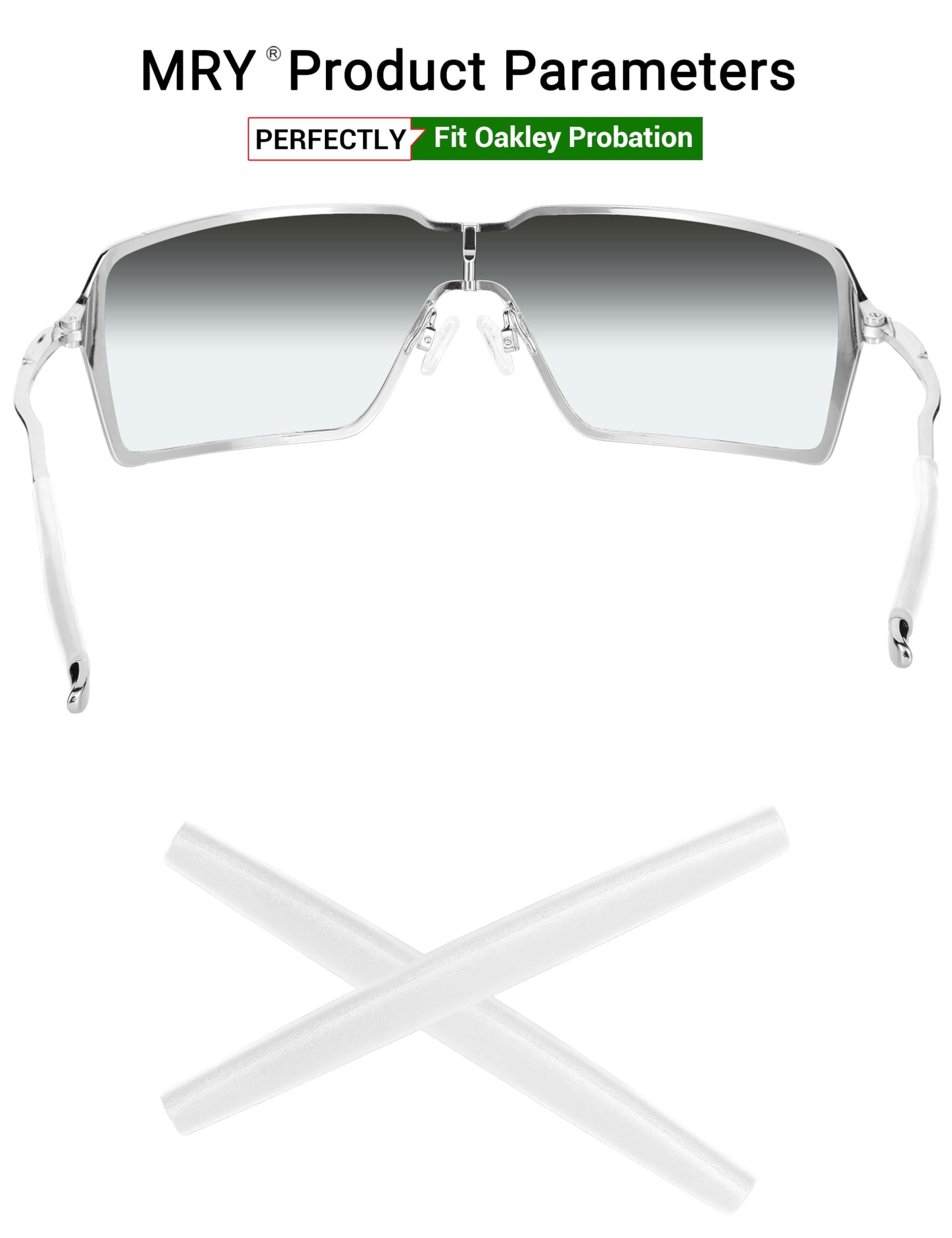 Mryok Mryok Replacement Earsocks for Oakley Probation Sunglasses - White