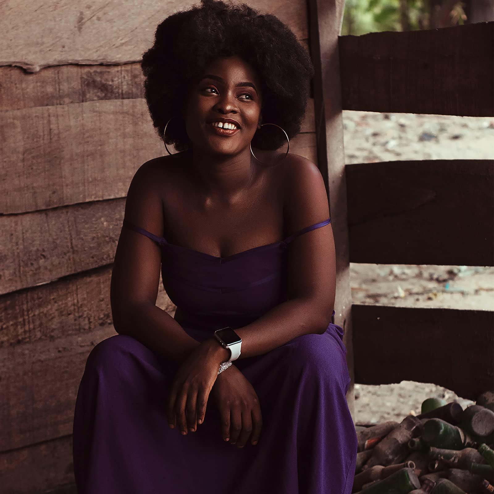 TIZU Big Black Hoop Earrings for Women 40mm Stainless Steel Hypoallergenic Large Hoops Earrings for Women, Birthday Mothers Day Jewelry Gifts Women