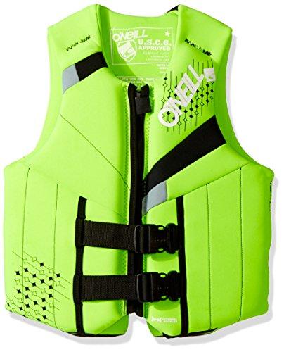 O'Neill Wetsuits O'Neill Teen Reactor USCG Life Vest Dayglo/black/flint,75-125 lbs