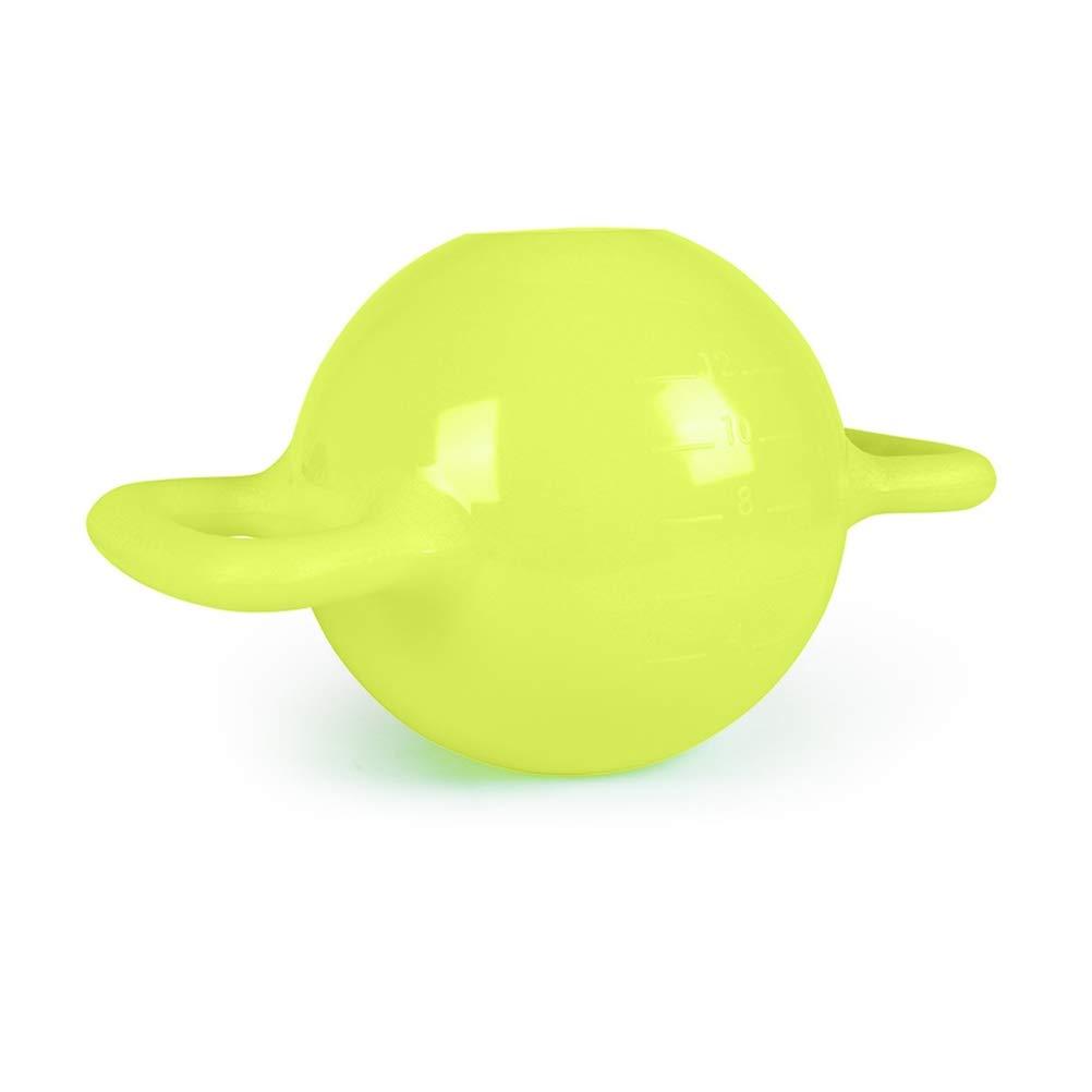 Kettlebells Kettlebells AGYH Portable Inflatable Kettlebell, Adjustable Weight For Water Injection 6-12LB, Two-handle Pilates, Yoga Training Equipment (Color : Green)