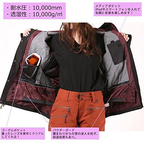 Ride Snowboard Outerwear Ride Snowboard Outerwear Women\'s Wallingford Shell Jacket, Olive/Olive Melange, Medium