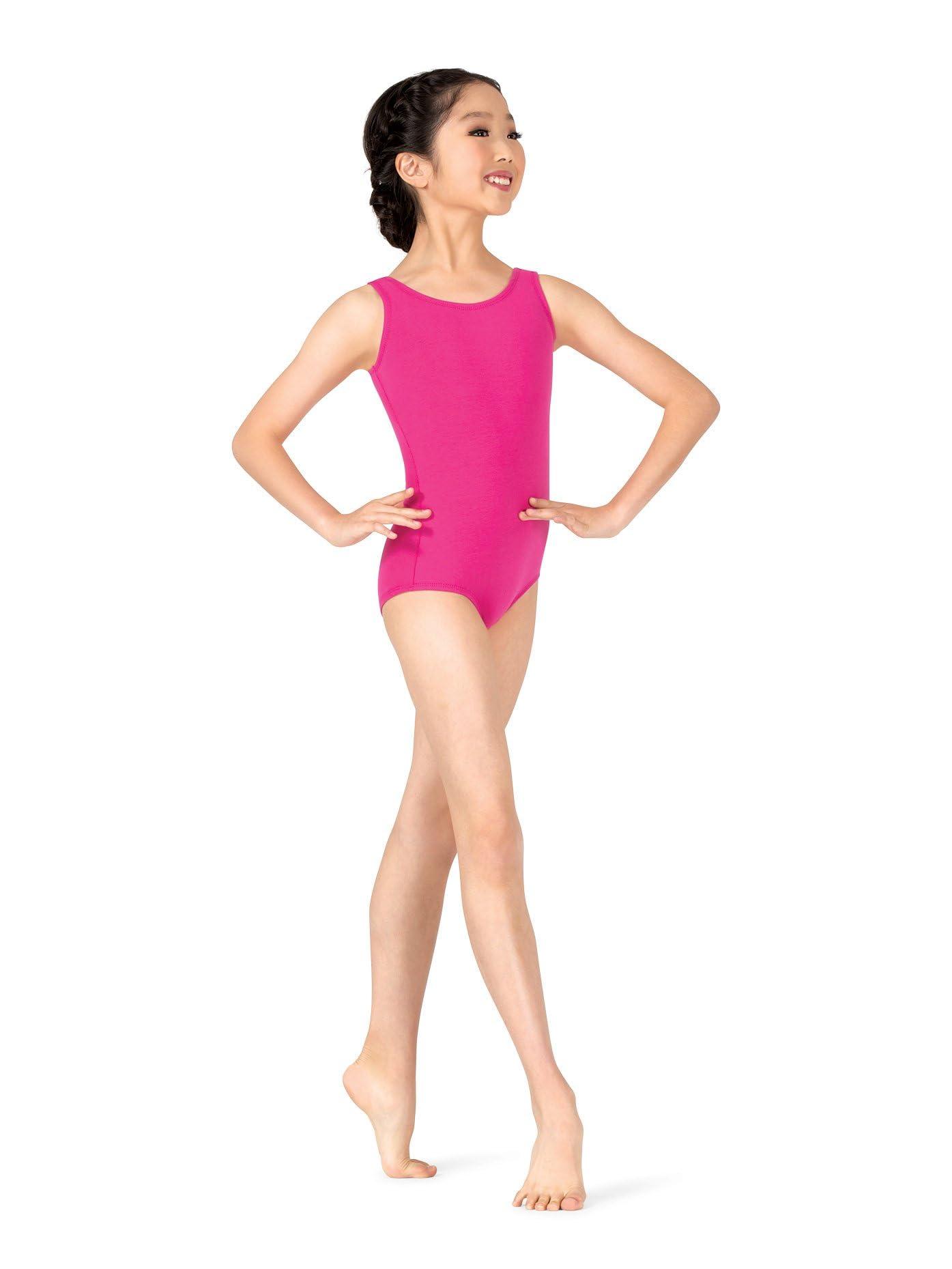 Theatricals Theatricals Womens Cotton Tank Leotard Pink S TH5512
