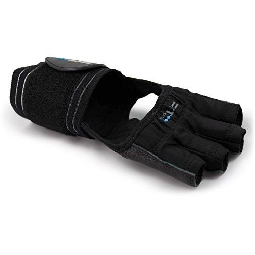 Fit Four Fit Four The F4X Spartan - Full Leather Palm Callus Guard WOD Workout Gloves for Weight Lifting & Cross Training Athletes (Leather, Large)
