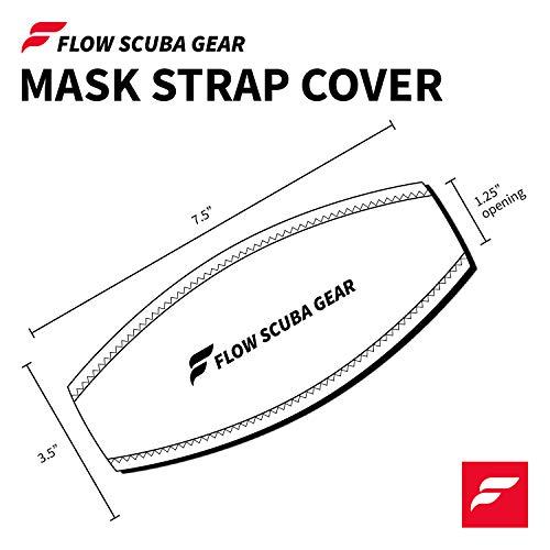 Flow Scuba Gear Flow Scuba Gear - Neoprene Cover for Dive and Snorkel Mask Strap (Pink)