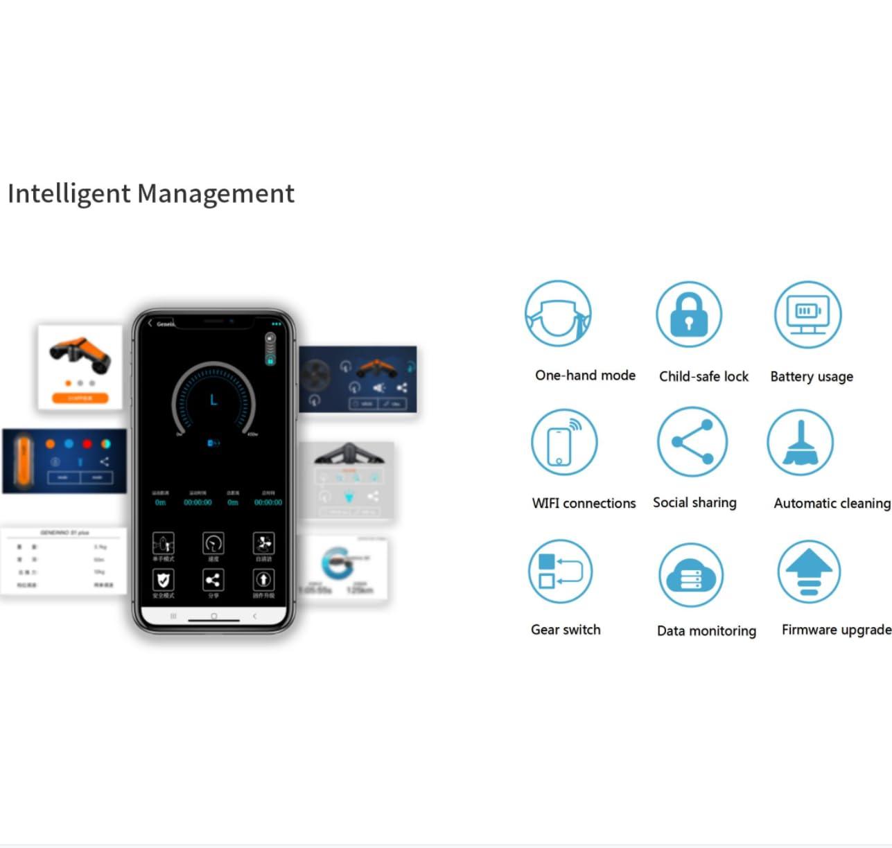 G GENEINNO G GENEINNO Underwater Sea Scooter 500W Electric Water Equipment, 1.8m/s Diving Scooter 60Mins Underwater Motor S1 Plus for Kids Adults Swimming Pool (Blue) (Yellow)