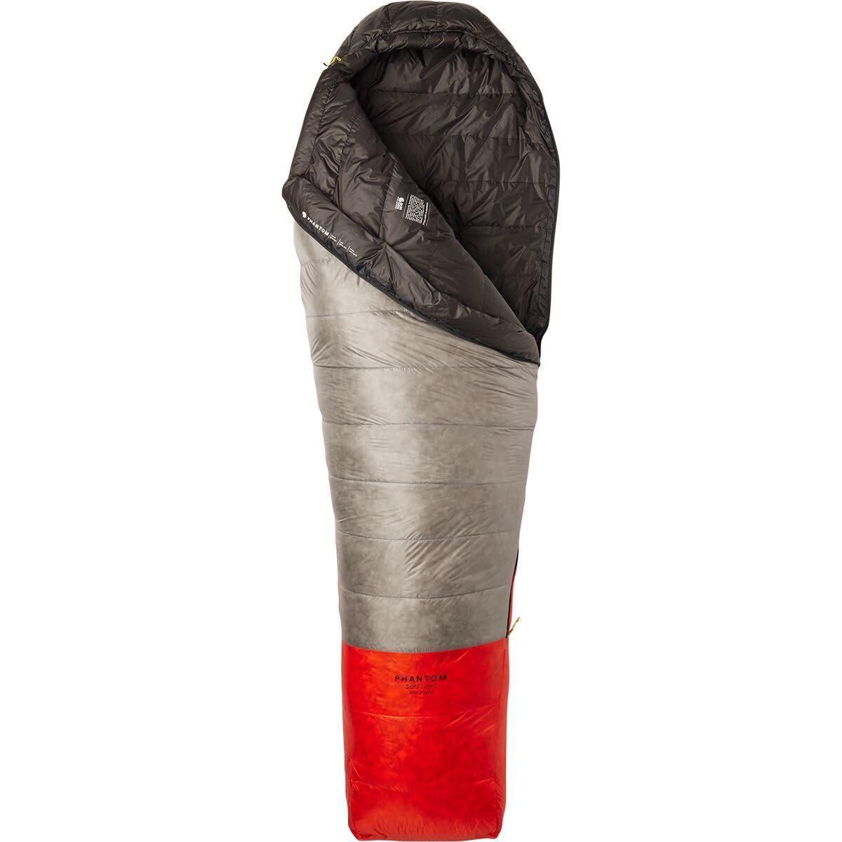 Mountain Hardwear Phantom Sleeping Bag: 30F Down, Glacial, Reg/Left Zip