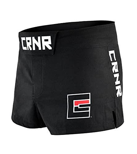 Combat Corner Combat Corner BOSS Fight Shorts BJJ MMA Muay Thai Kickboxing Quick Dry Athletic Fight Shorts for Men and Women (26)