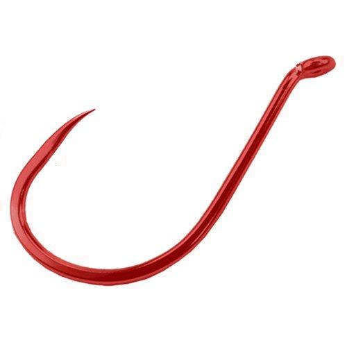 Gamakatsu Gamakatsu Barbless Octopus Hook-Pack Of 25 (Red, 2/0)
