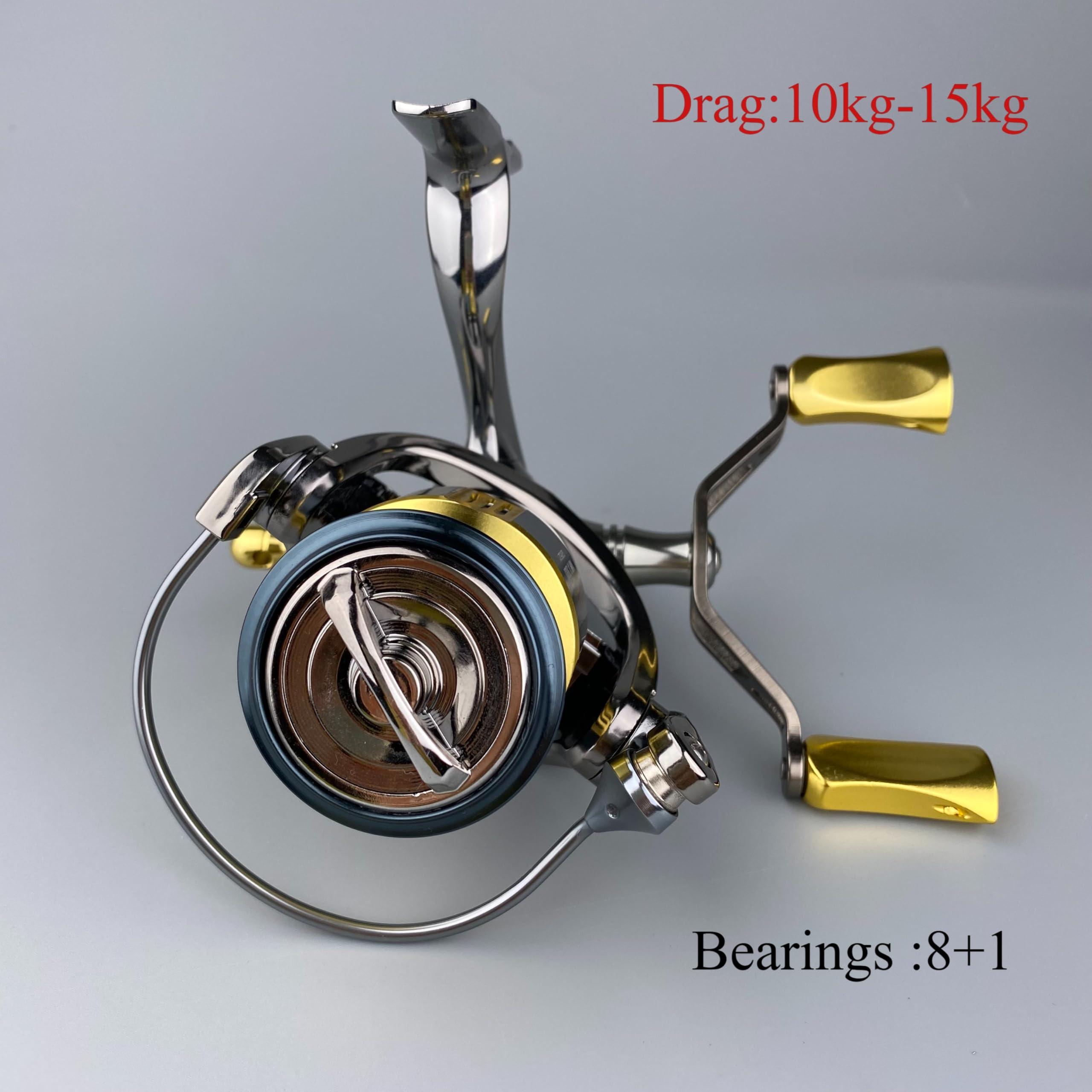 sound feather YinYu MKII Screw-in Double Handle Fishing Reel No Anti-Reverse Switch (2500s)