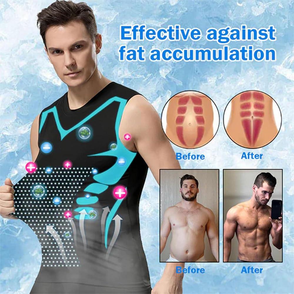 Generic Generic 2024 New Version Ionic Shaping Vest, Landscape Shaping Shirt,Version Ionic Shaping Sleeveless Shirt (Black,M), Medium