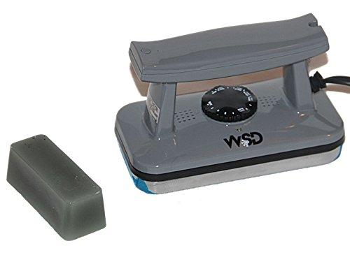 WSD WSD Ski and Snowboard Wax Iron ski Tune Up Waxing Iron with Bonus 50 Gram Wax New (Cool Gray)