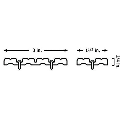 Caliber Caliber 23030 Marine Slides - 1-1/2" x 15", Black