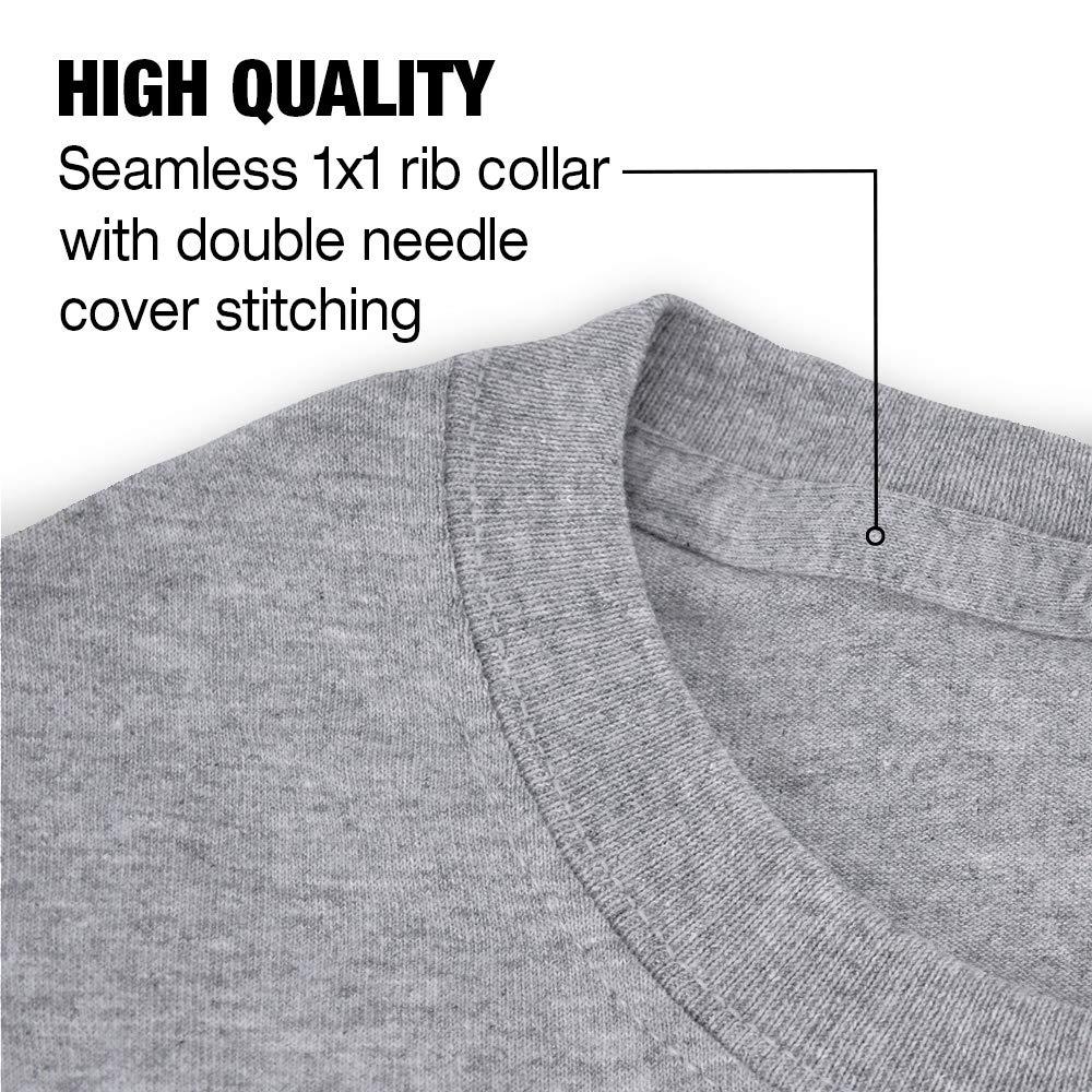 College of Charleston College of Charleston Official Stacked Unisex Adult Heather T Shirt, Charcoal Heather, 3X-Large