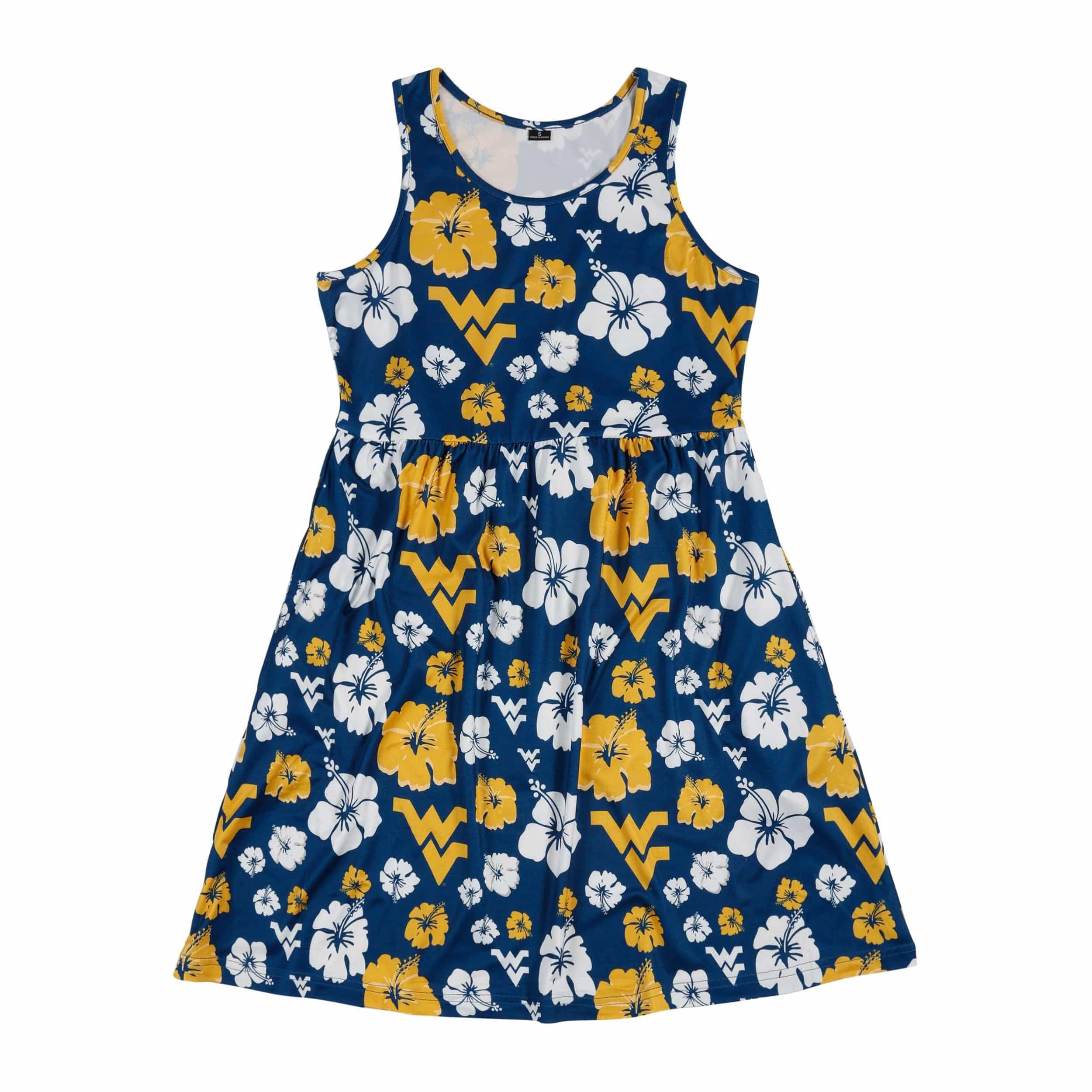 FOCO foco NCAA Womens Fan Favorite Floral Sun Dress