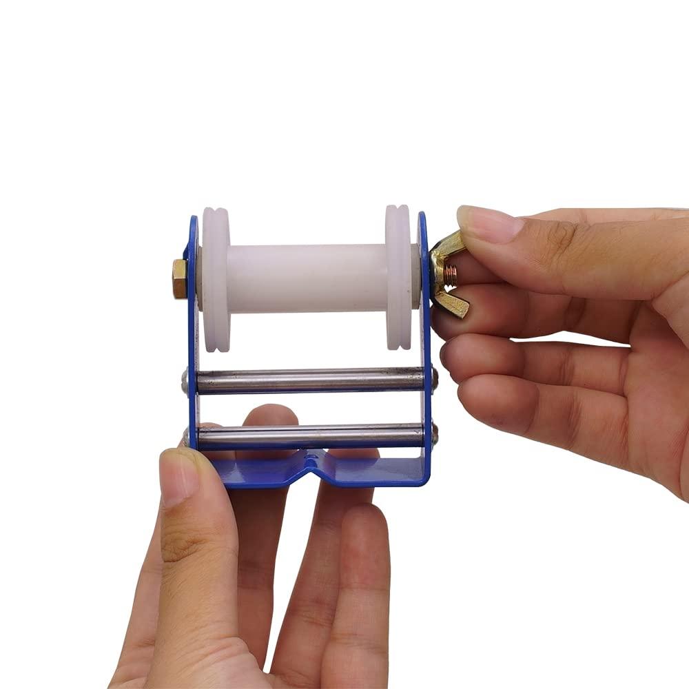 SOPOGER SOPOGER Archery Bowstring Serving Thread Jig 131 yard/120m Durable Nylon Bow Serving String Thread for Compound/Recurve Bow Tying Peep Sight Nock (Black)