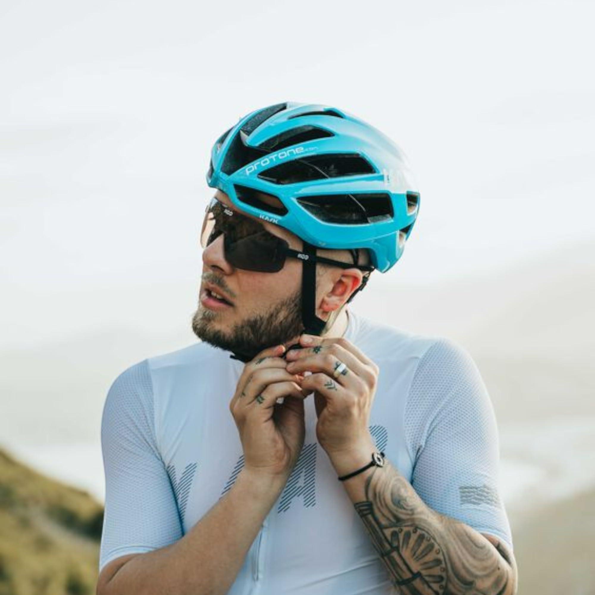 Kask KASK Protone Icon Bike Helmet I Aerodynamic Road Cycling, Mountain Biking & Cyclocross Helmet - White Matt - Small