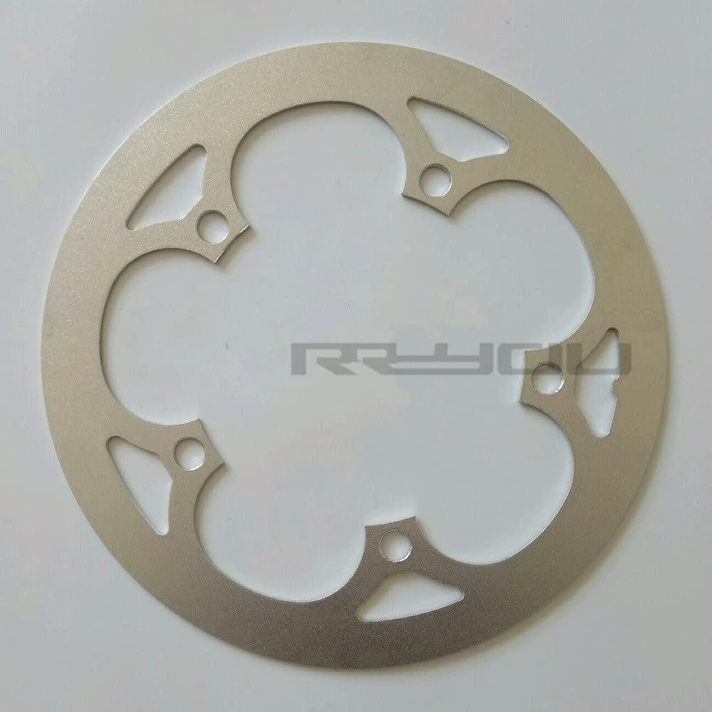 MYEEI MYEEI 130 BCD 53T Bicycle Chain Protector 130 BCD 50T 52T 53T 56T 60T Wheel Guard Protect Chainring Cover Bike Chain Protector Folding Bike Chainring Cover Road Bicycle (Color : 44T)