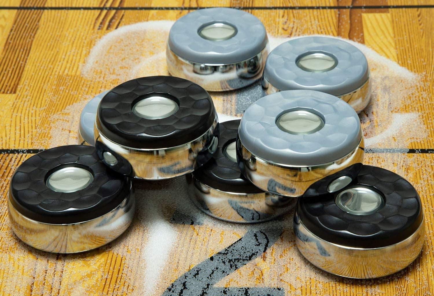 YDDS YDDS Shuffleboard Pucks Indoor- Set of 8 - Home Game 2-5/16 (58mm)