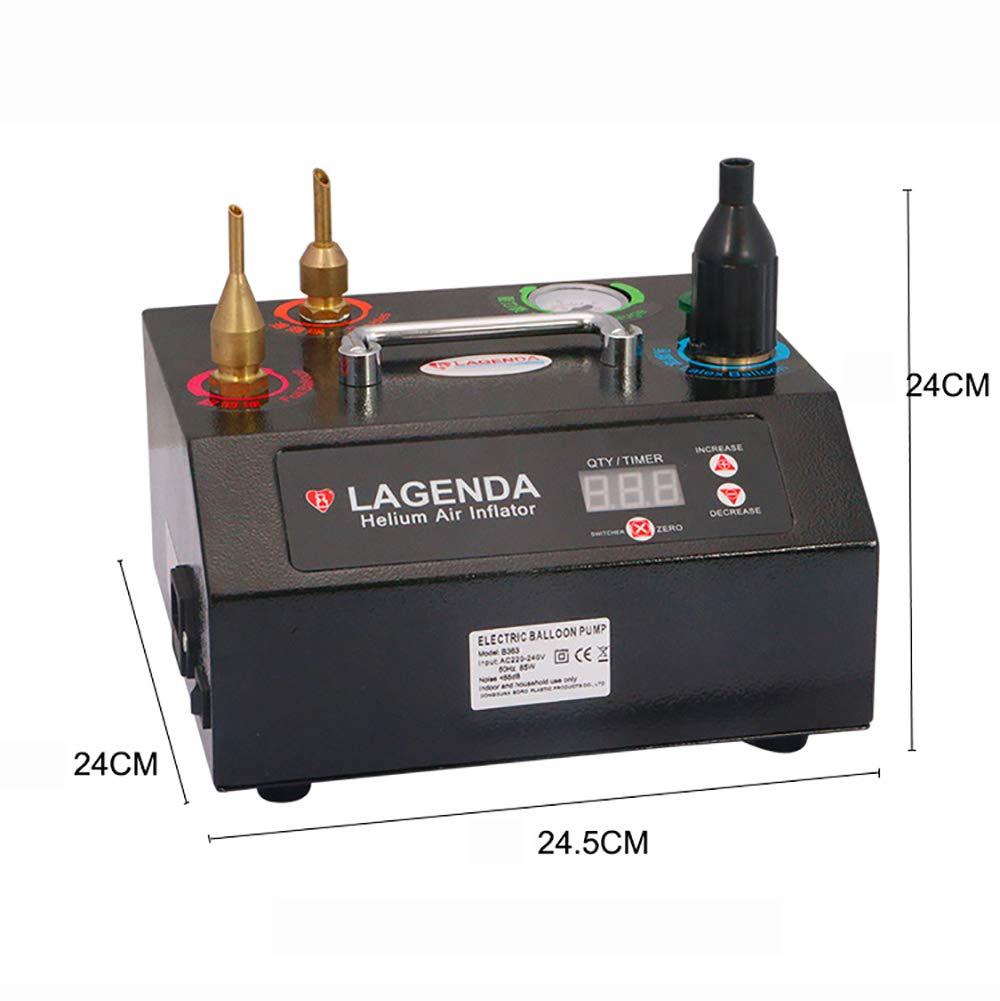 LeTkingok LeTkingok Electric Helium Balloon Inflator Helium Air Pump- Floating Balloon Inflatable Machine Helium Filler for Wedding Birthday Party