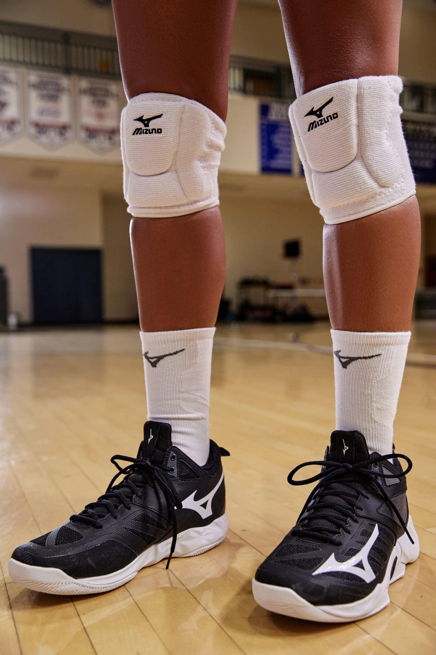 Mizuno Mizuno LR6 Volleyball Kneepad, White, Small