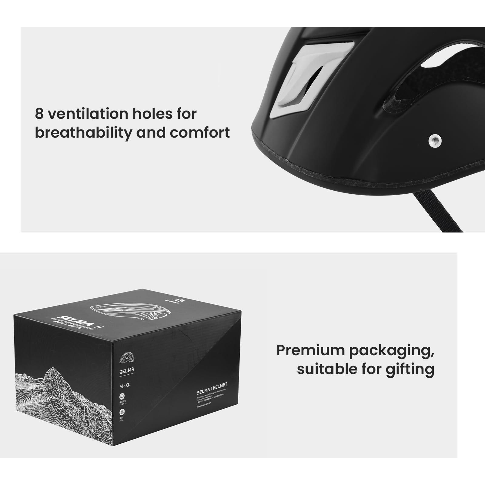 KAILAS KAILAS Rock Climbing Helmet Men Arborist Half Helmet Rescue Mountaineering Hiking Caving Lightweight Adults Adjustable