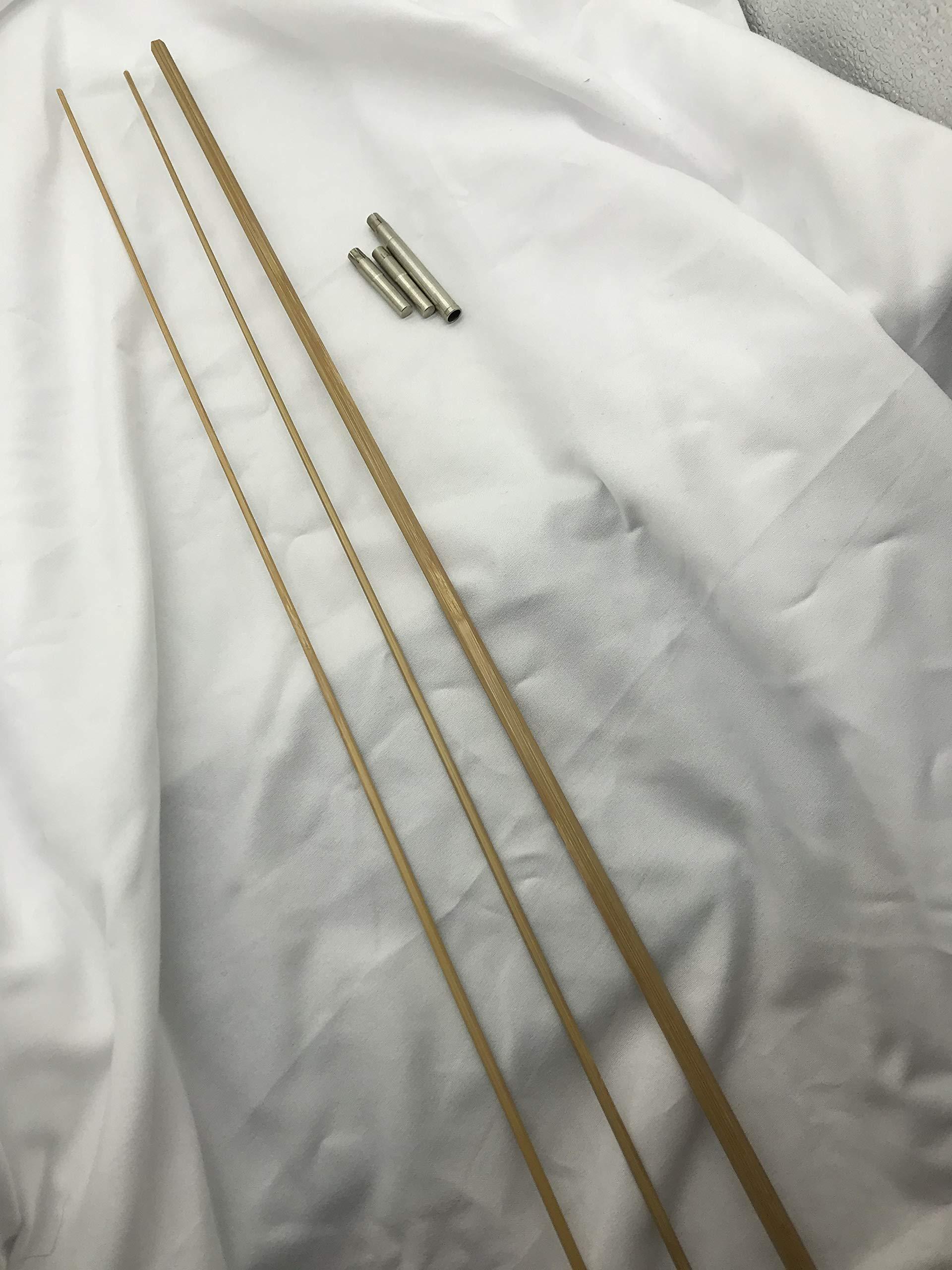 zhu zhu Hand planing Bamboo Fly Rod Blank (Normal, 6\'6\" #2/3)