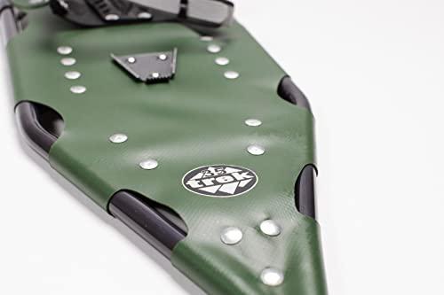 Redfeather Redfeather Snowshoes Trek SV2 Kit, Green, 30 Inch - Aluminum - Made in The USA