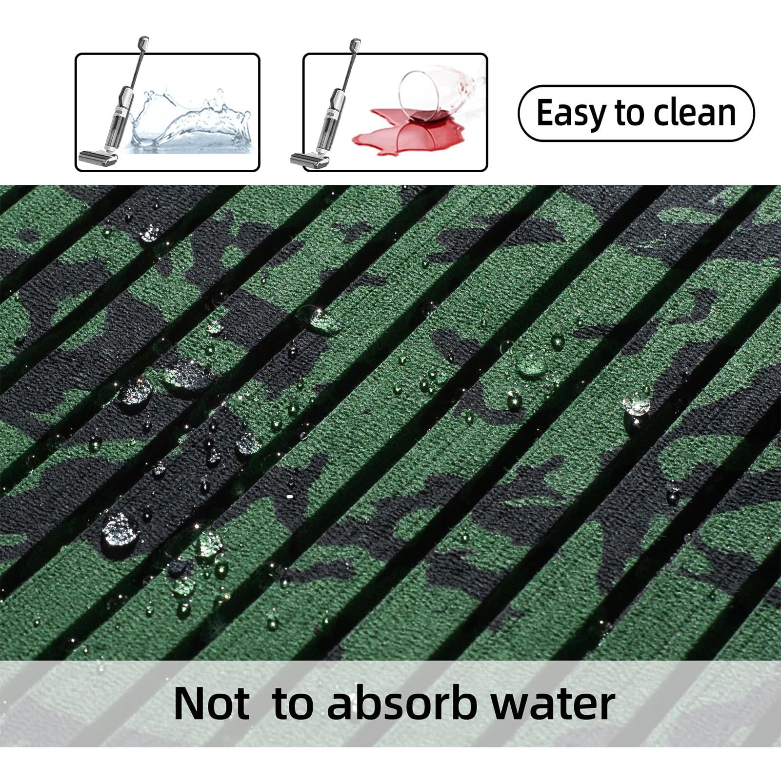 WKXTECZT WKXTECZT Boat Flooring EVA Foam Boat Decking Marine Flooring Camo Brushed Non-Slip Self-Adhesive Boat Carpet for Motorboat Yacht Kayak RV Swimming Pool,C,240X60CM