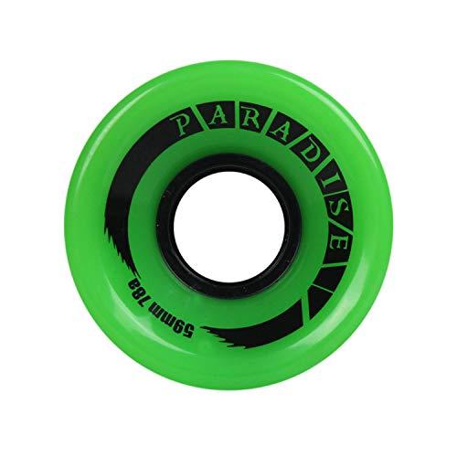 Paradise Paradise Skateboard Cruiser Wheels 59mm 78a Green Old School Filmer