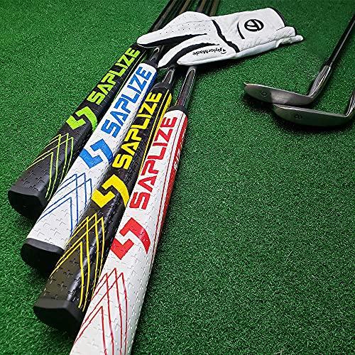SAPLIZE SAPLIZE Putter Grip Midsize Pistol Shape Light Anti-Slip Pattern, Sap Lit V2, Red