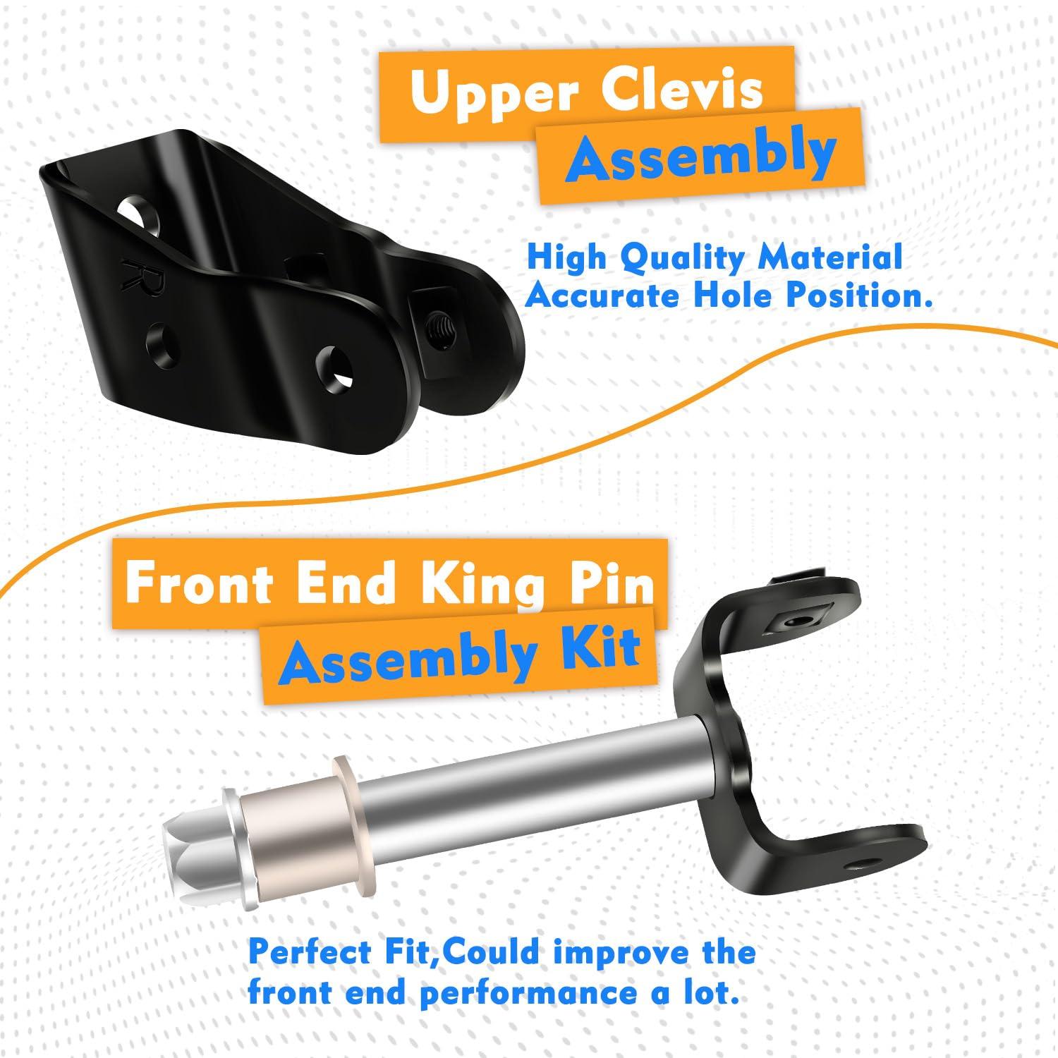 CLUBRALLY CLUBRALLY Club Car Precedent Deluxe Golf Cart Front End Repair Kit 2004-Up