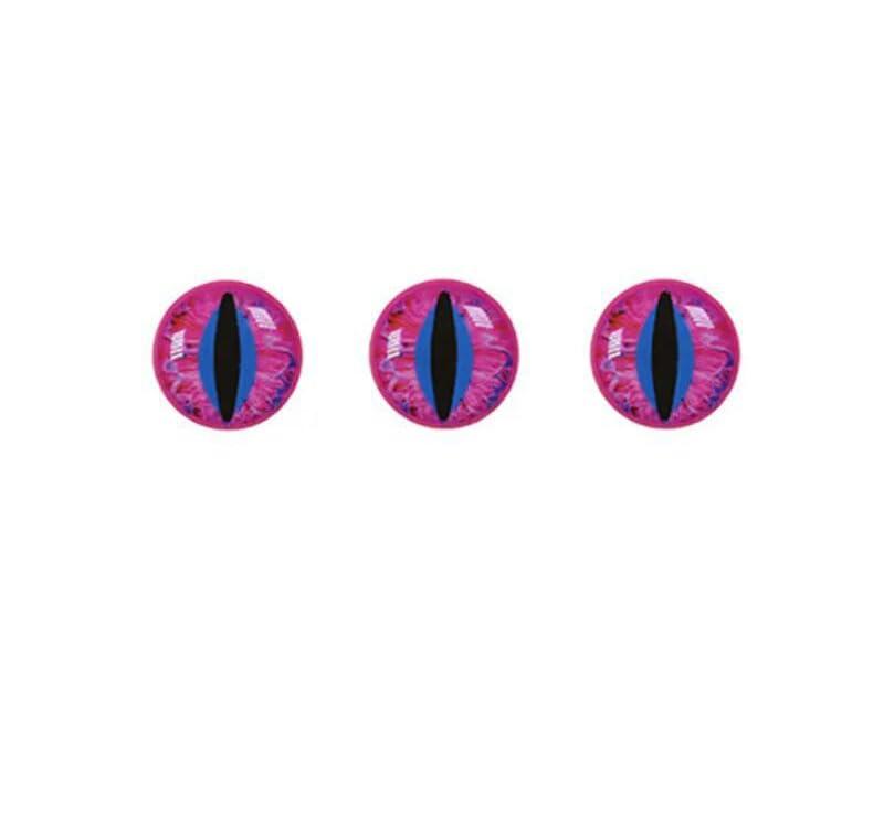 KTGCOZS KTGCOZS Pack of 200 Fishing Lure Eyes 3mm-12mm 5D Holographic Eyes Fly Tying Jig Craft (12mm 200pcs)