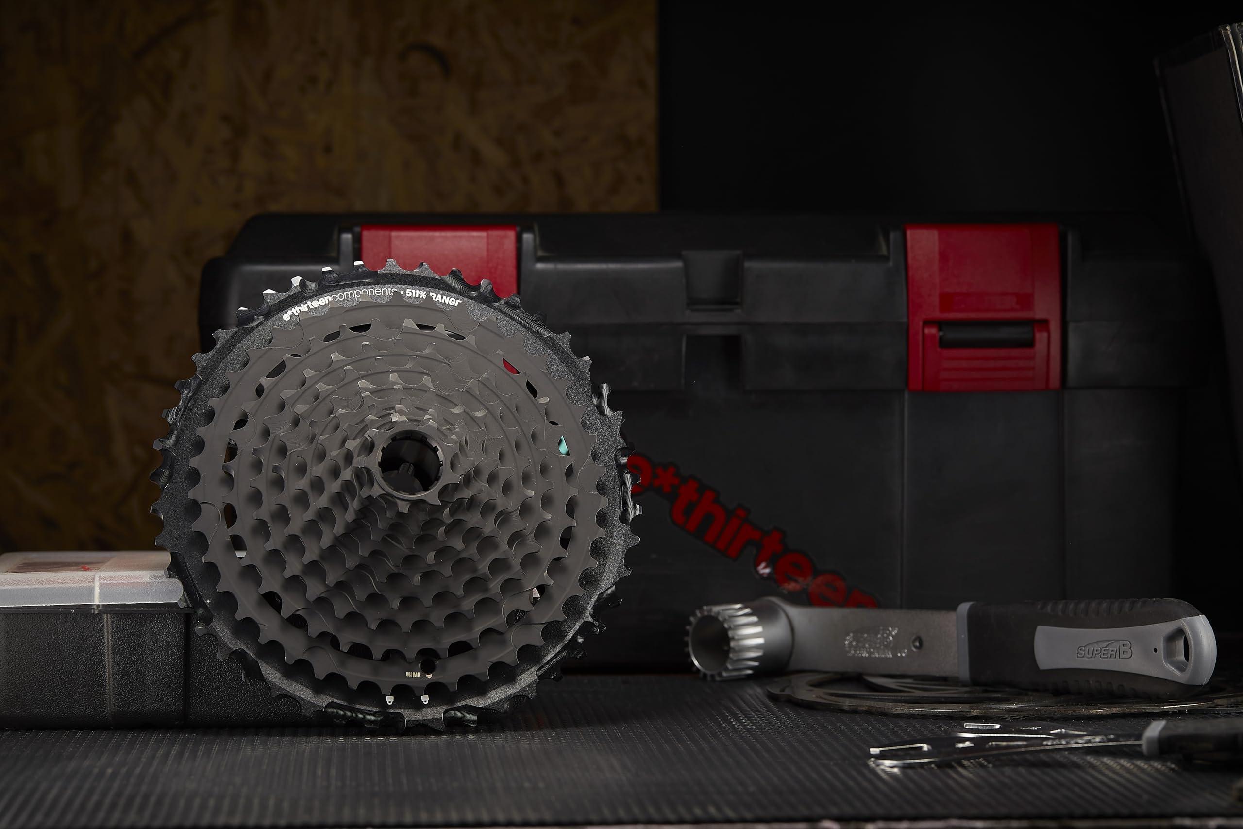 e*thirteen e*thirteen Components TRS Plus 12-Speed Cassette Black, 9-46t